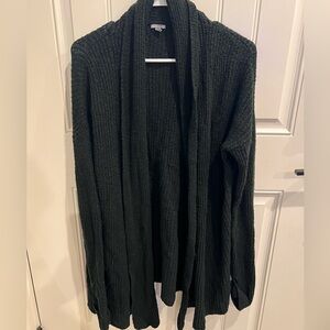 Charlotte Russe Medium Cozy Black Knit Cardigan